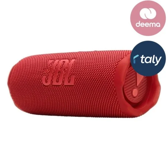 JBL Flip 7 Portable Bluetooth Speaker – Red